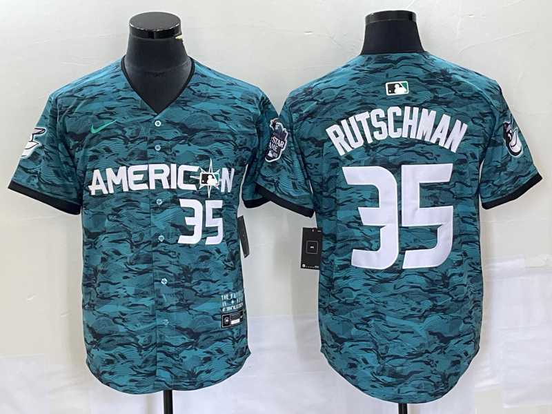 Men%27s Baltimore Orioles #35 Adley Rutschman Teal 2023 All Star Cool Base Stitched Baseball Jersey->atlanta braves->MLB Jersey